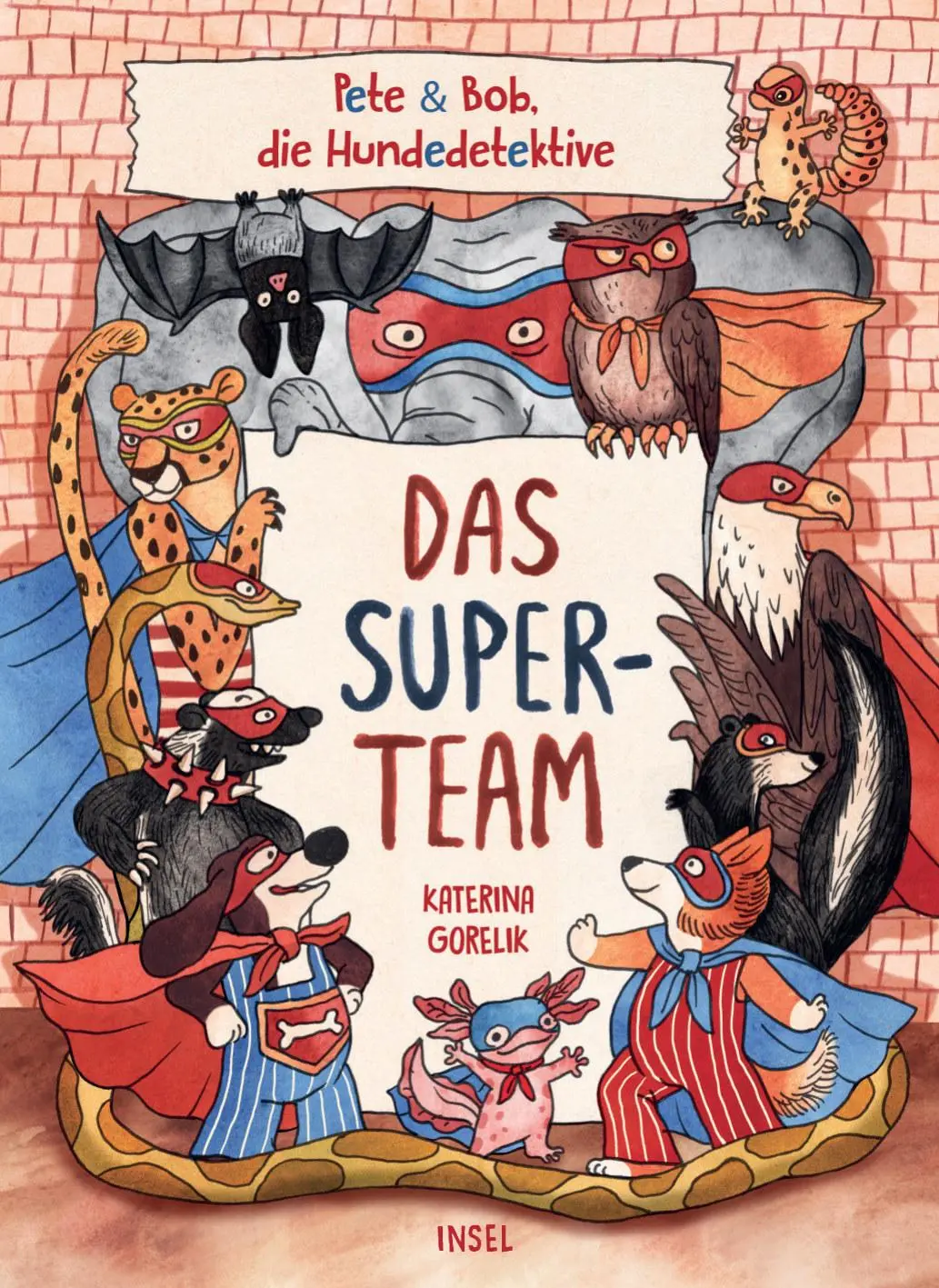 Cover: 9783458644613 | Das Superteam (Pete und Bob - die Hundedetektive 1) | Katerina Gorelik